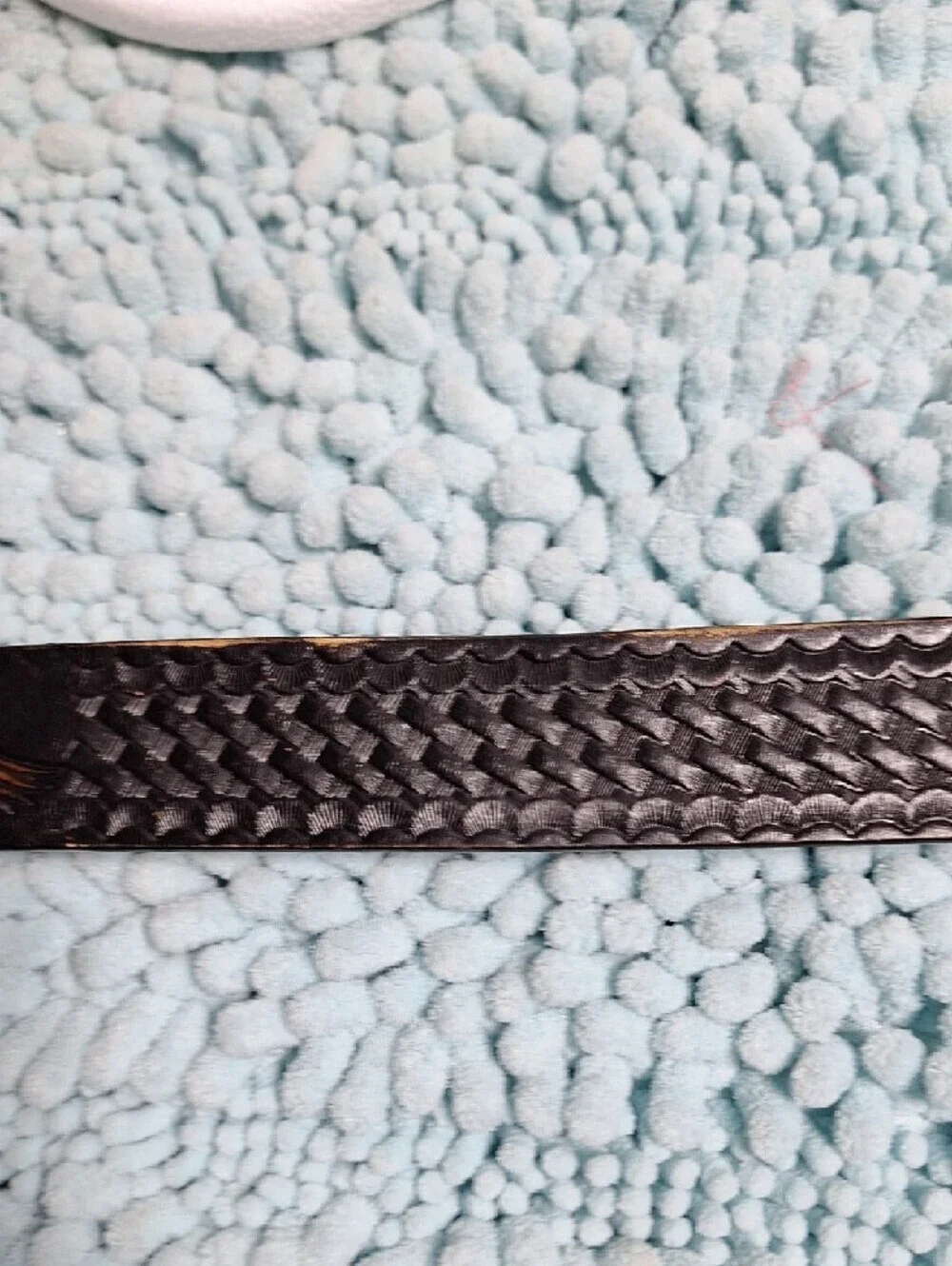 Harley-Davidson Brown Leather Belt with Gold Eagle Buckle